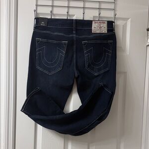 True Religion Women's Dark Blue Skinny Jeans